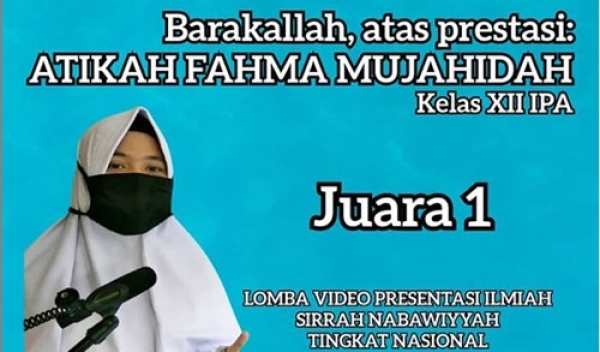 Juara 1 Tingkat Nasional Lomba Presentasi Sirah Nabawiyah 